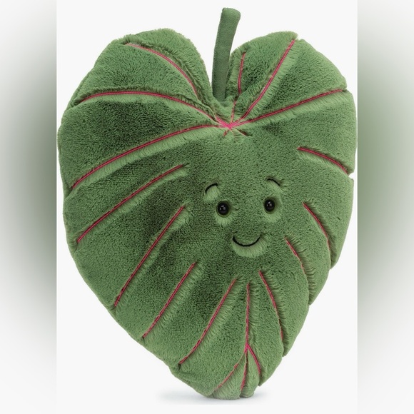Jellycat Other - JELLYCAT Pink Angel Leaf Plush Toy RARE SOLD OUT
